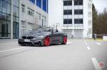 BMW M4 Convertible on Vossen Wheels (VPS-314T) 2017 года